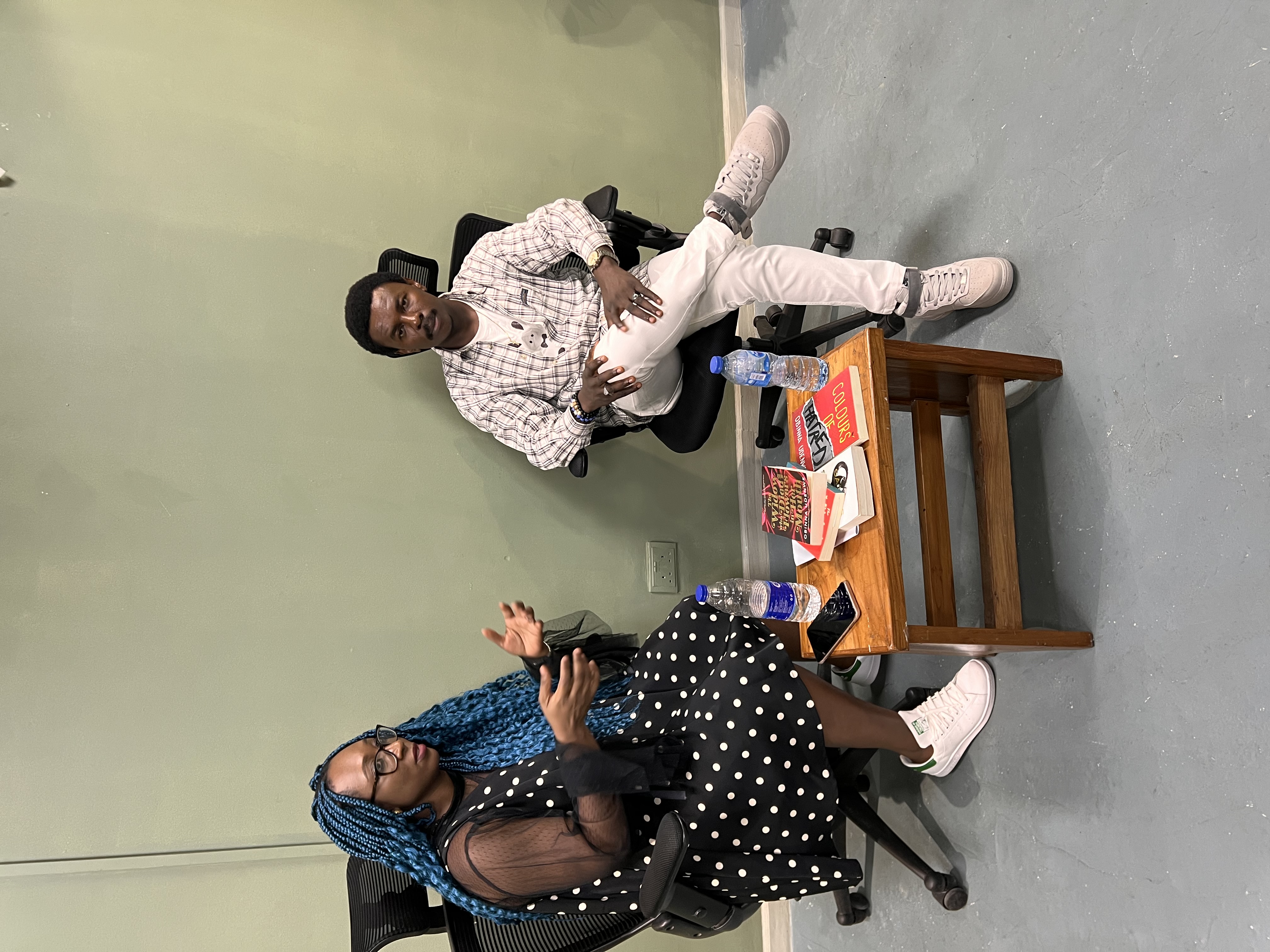 Obinna in conversation with Timendu Aghahowa