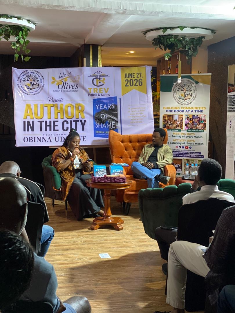 Book reading & signing, Asaba