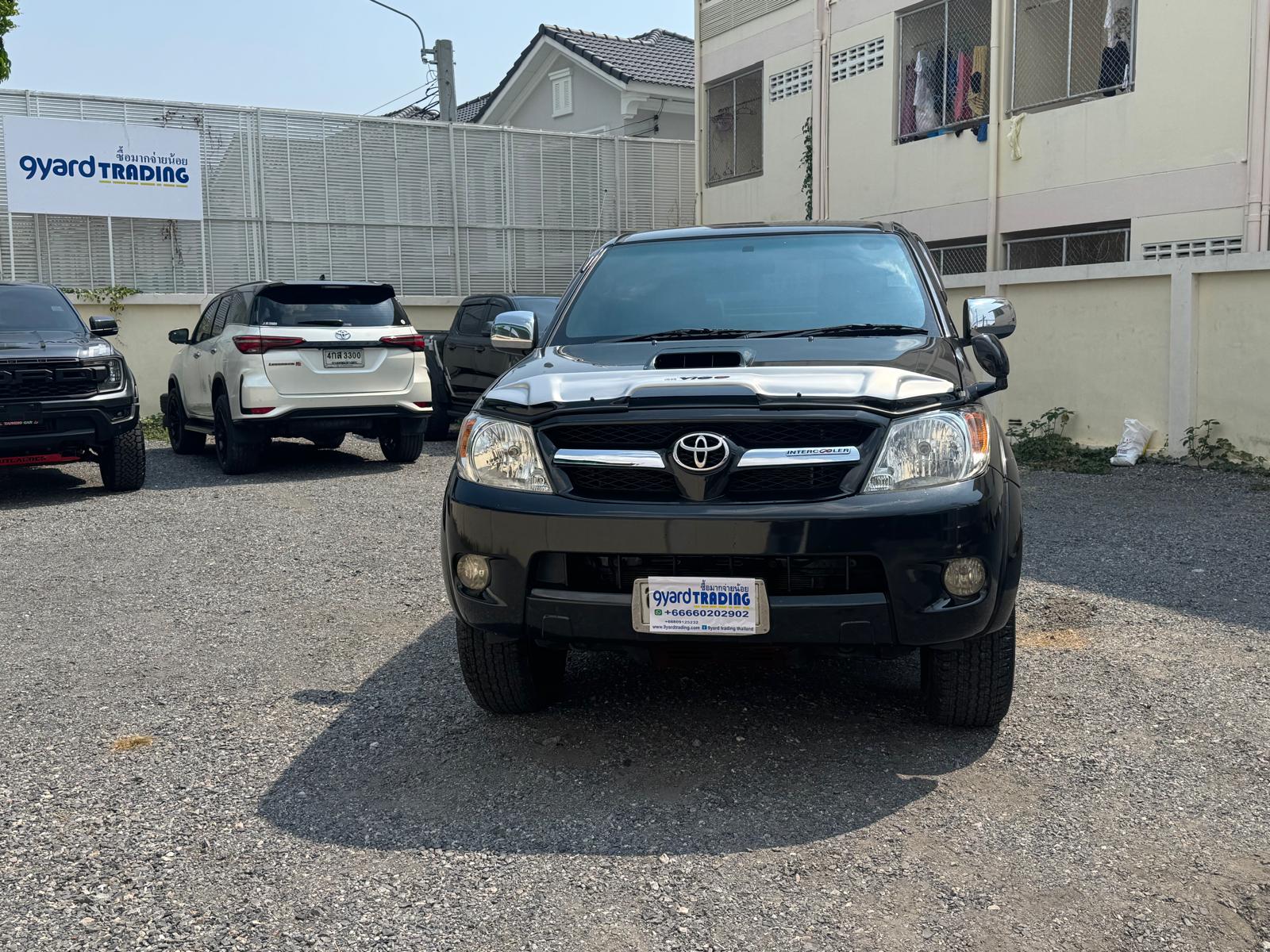 2005 TOYOTA HILUX VIGO DOUBLE CAB 3.0 4WD AT BLACK