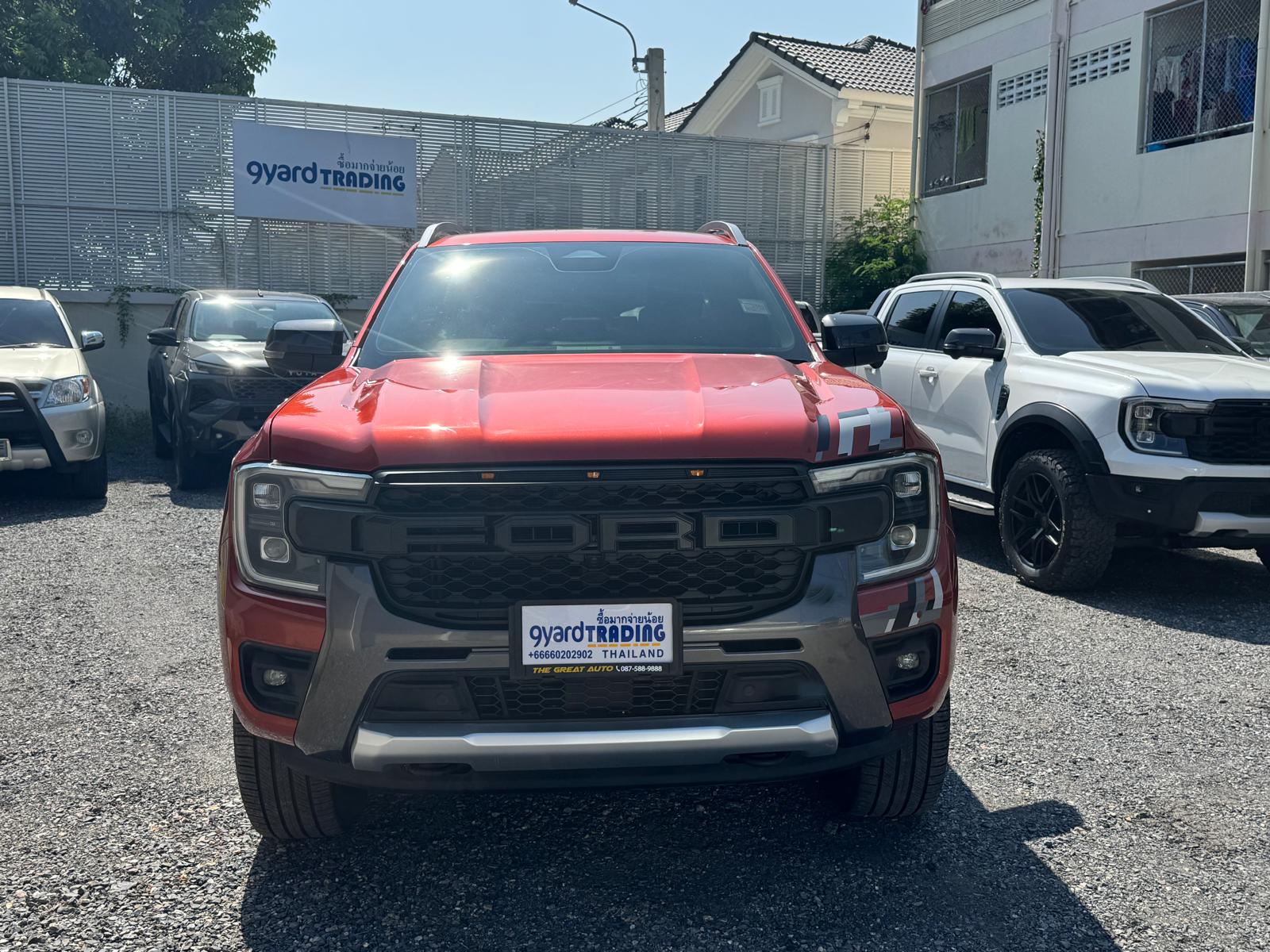 2023 FORD RANGER WILDTRAK DOUBLE CAB 2.0 4WD AT ORANGE