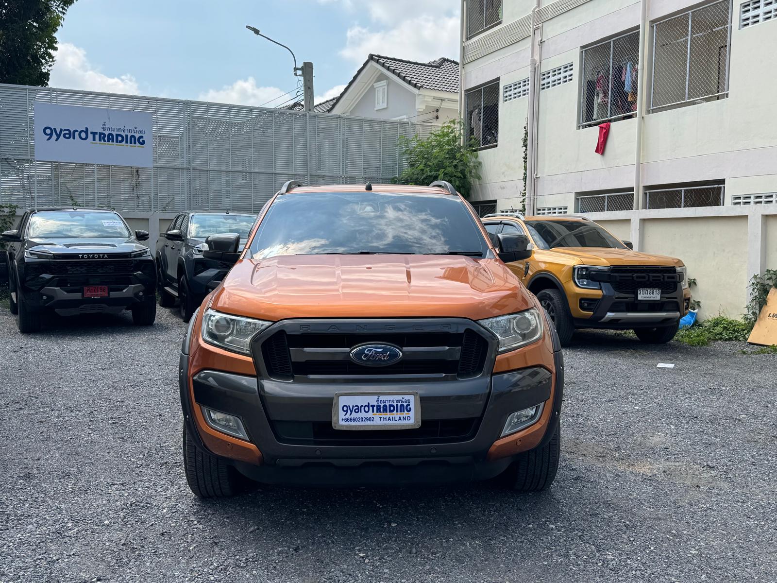 2016 FORD RANGER WILDTRAK DOUBLE CAB 3.2 4WD AT ORANGE