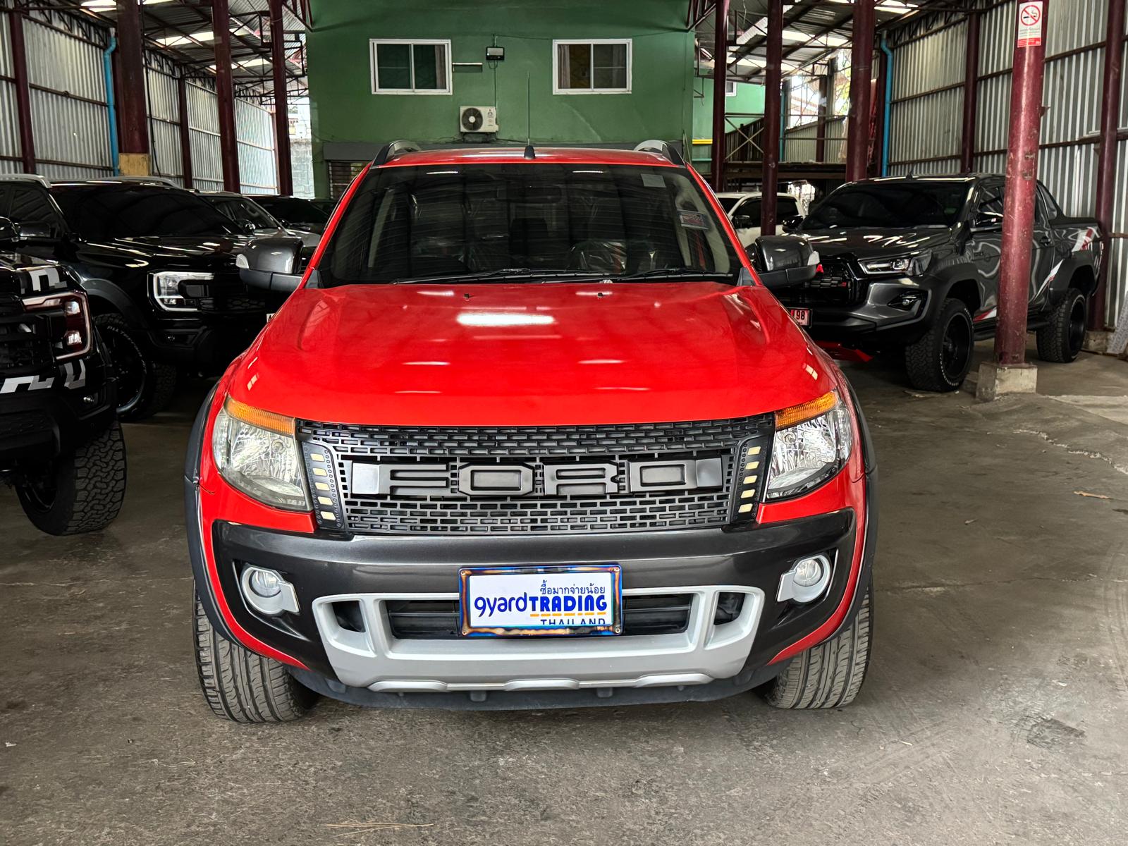 2015 FORD RANGER WILDTRAK DOUBLE CAB 3.2 4WD AT RED