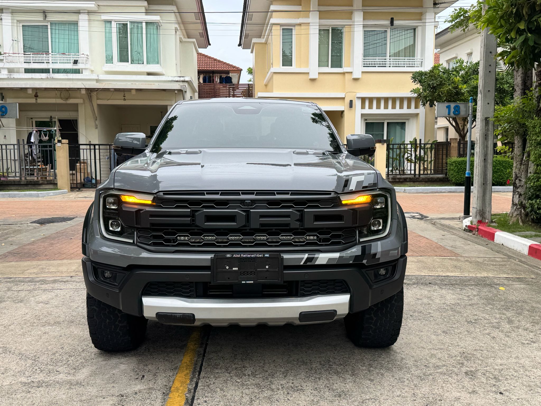 2023 FORD RANGER RAPTOR DOUBLE CAB 3.0 4WD AT ASH