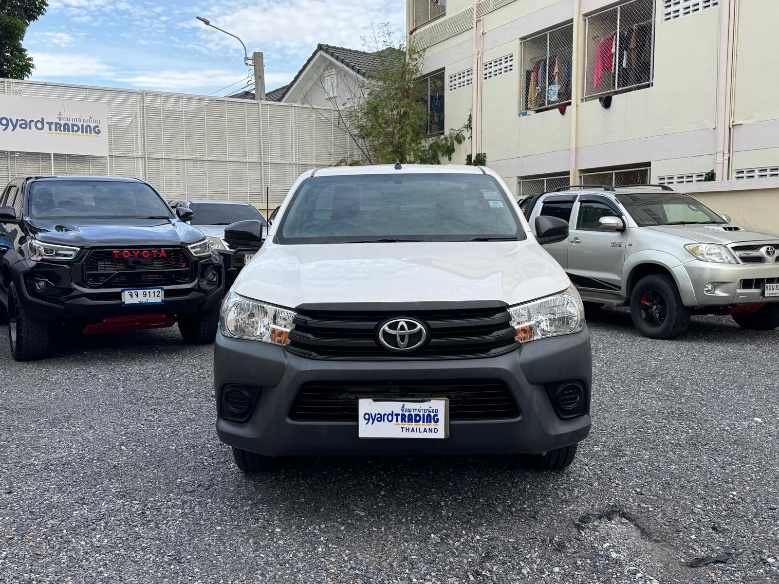 2019 TOYOTA HILUX REVO SINGLE CAB 2.4 2WD AT WHITE