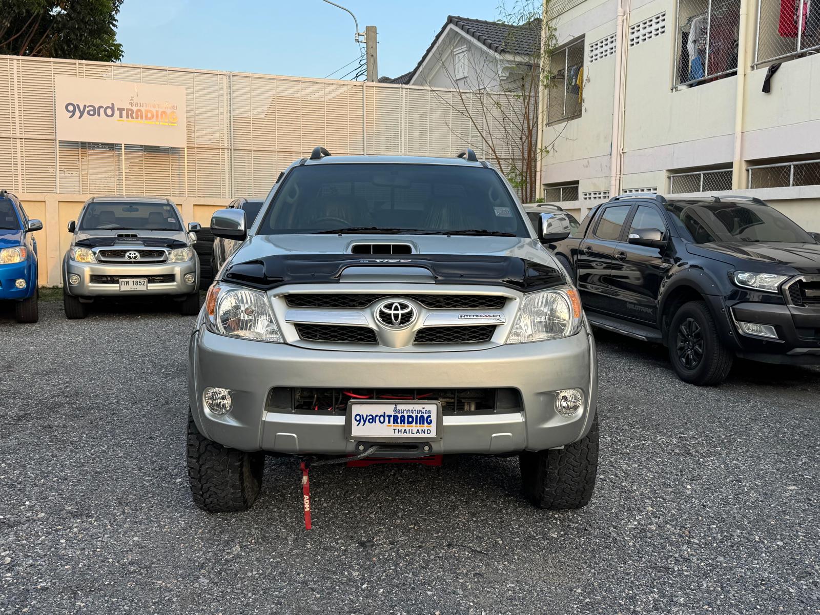 2005 TOYOTA HILUX VIGO DOUBLE CAB 3.0 4WD AT SILVER