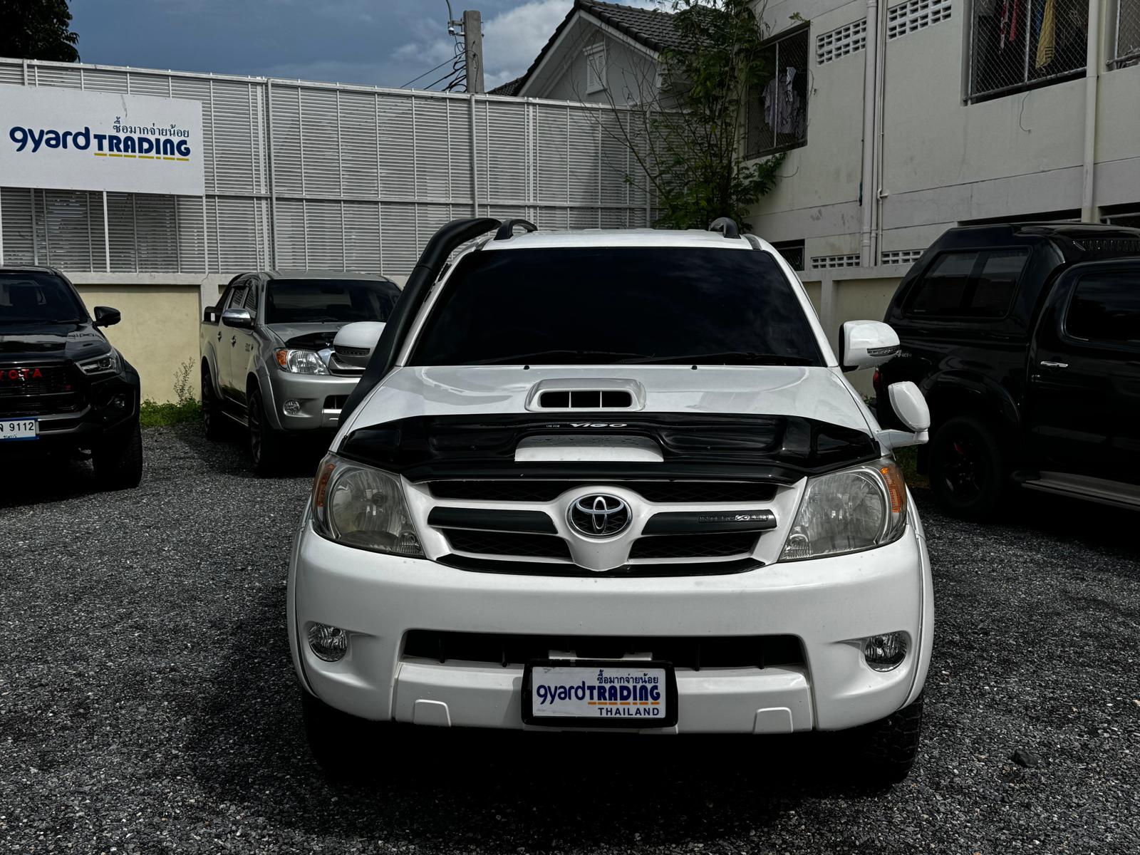 2007 TOYOTA HILUX VIGO DOUBLE CAB 3.0 4WD AT WHITE