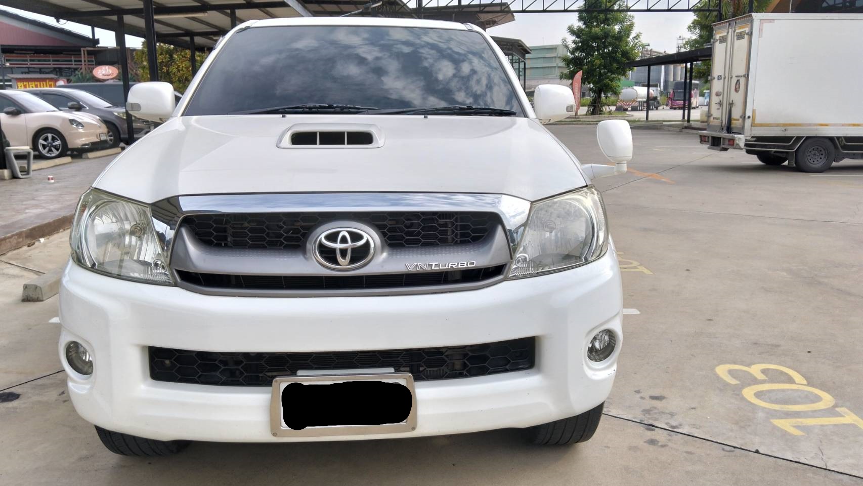 2007 TOYOTA HILUX VIGO DOUBLE CAB 3.0 4WD AT WHITE