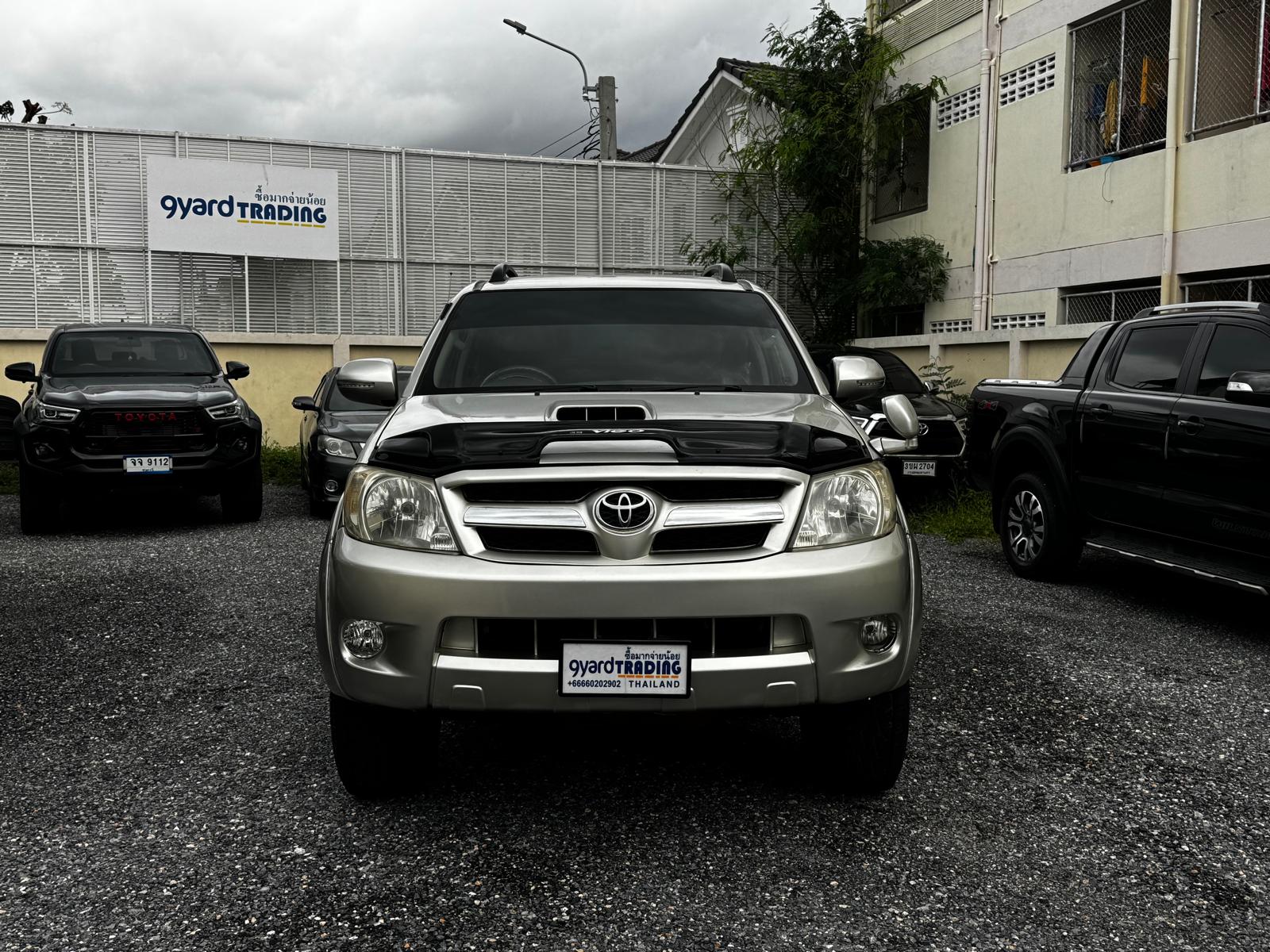 2007 TOYOTA HILUX VIGO DOUBLE CAB 3.0 4WD AT SILVER
