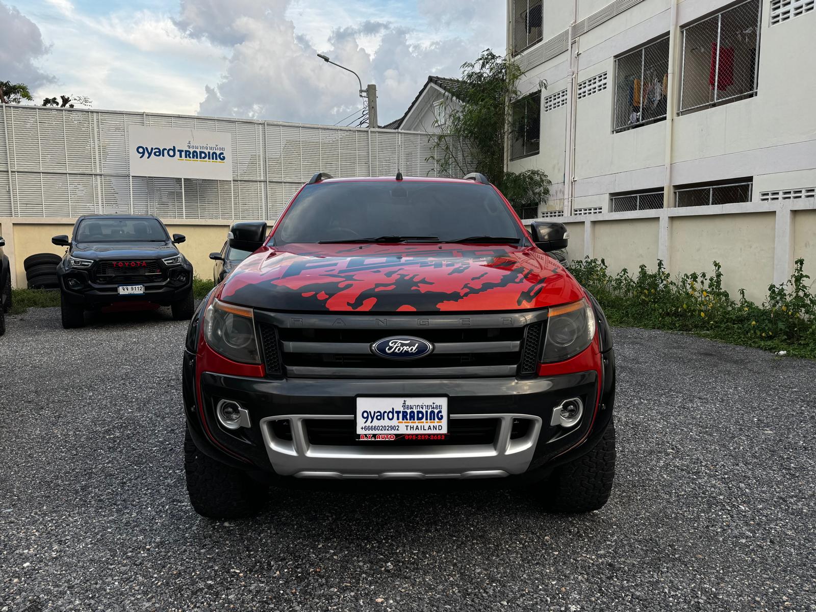2015 FORD RANGER WILDTRAK DOUBLE CAB 3.2 4WD AT ORANGE