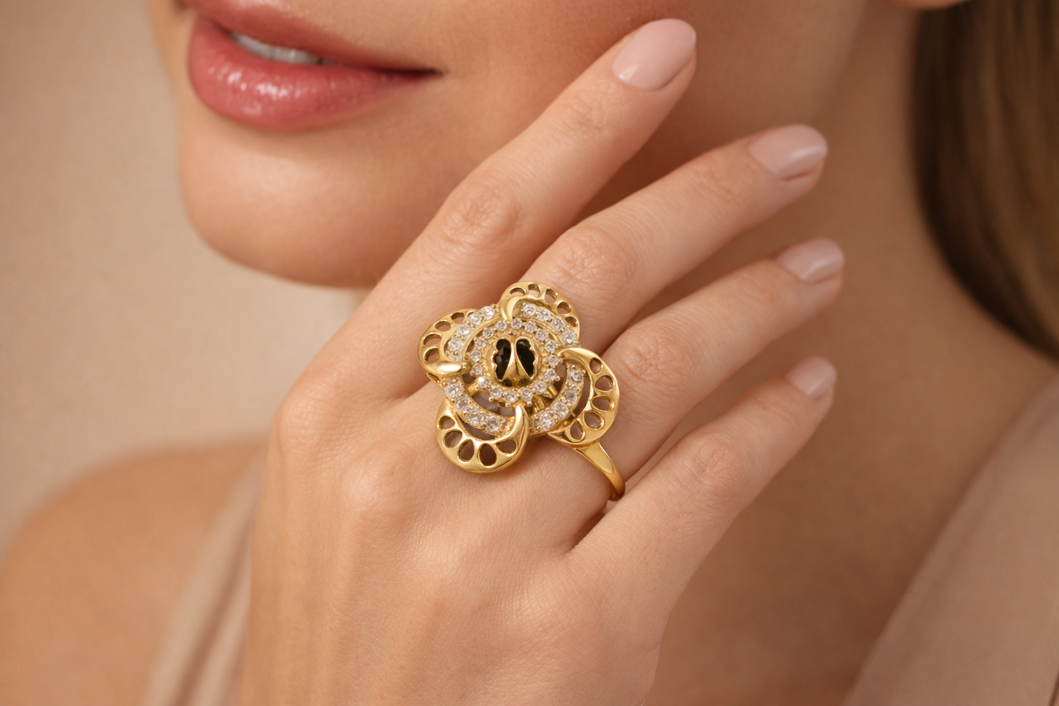 Sapphire Statement Ring - Variation 1