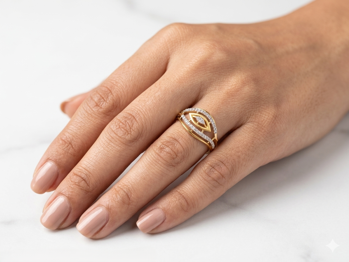 Bridal Diamond Choker - Variation 1