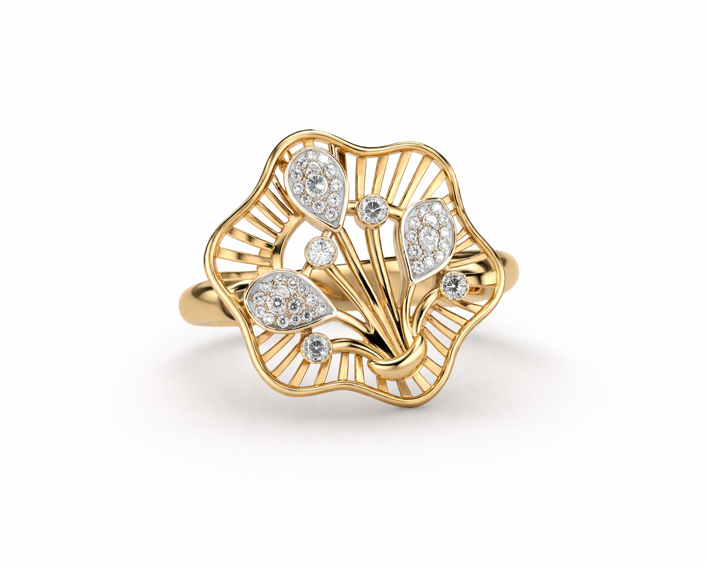 Heritage Gold Bangle - Variation 2