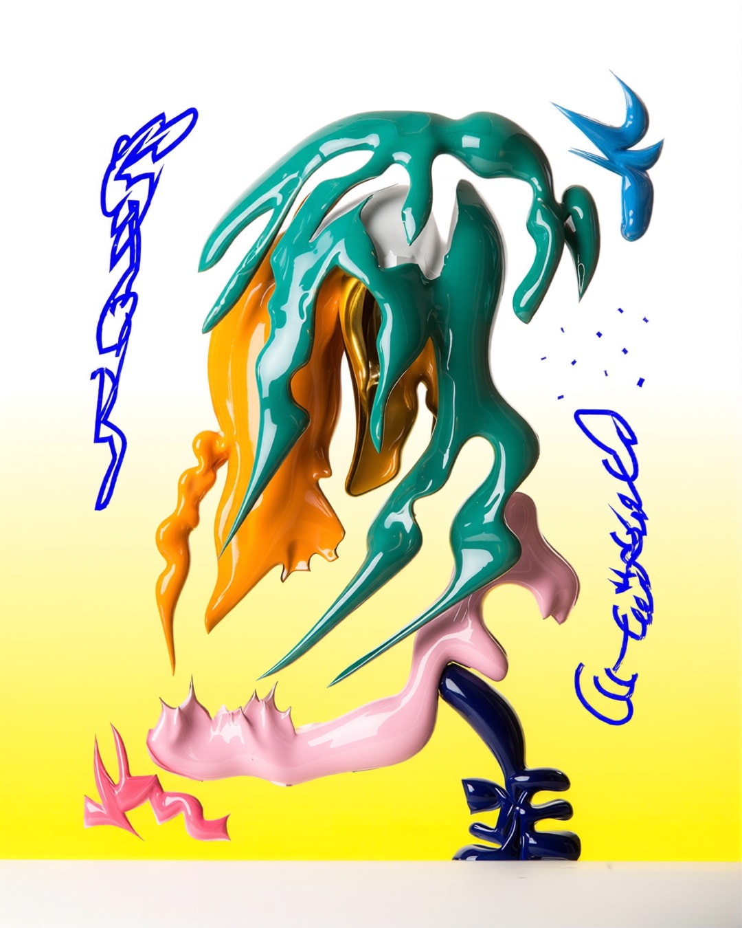 mixed artwork - fragment, draft, version