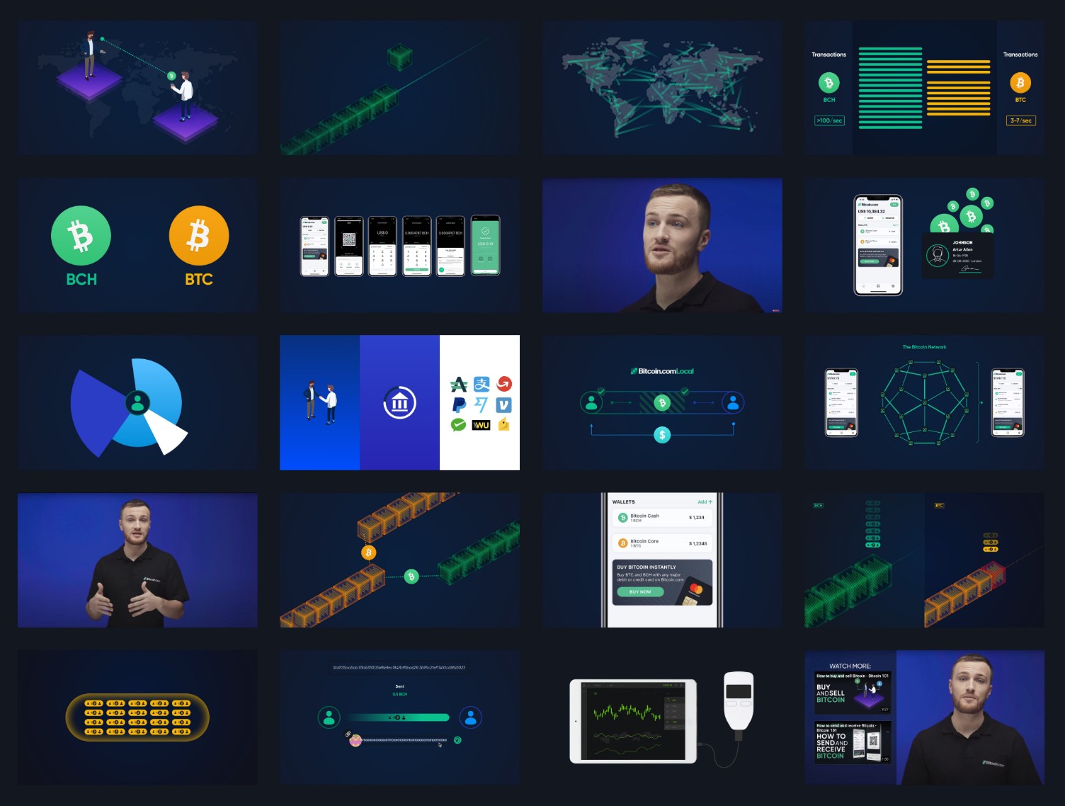 Bitcoin 101 episode graphics