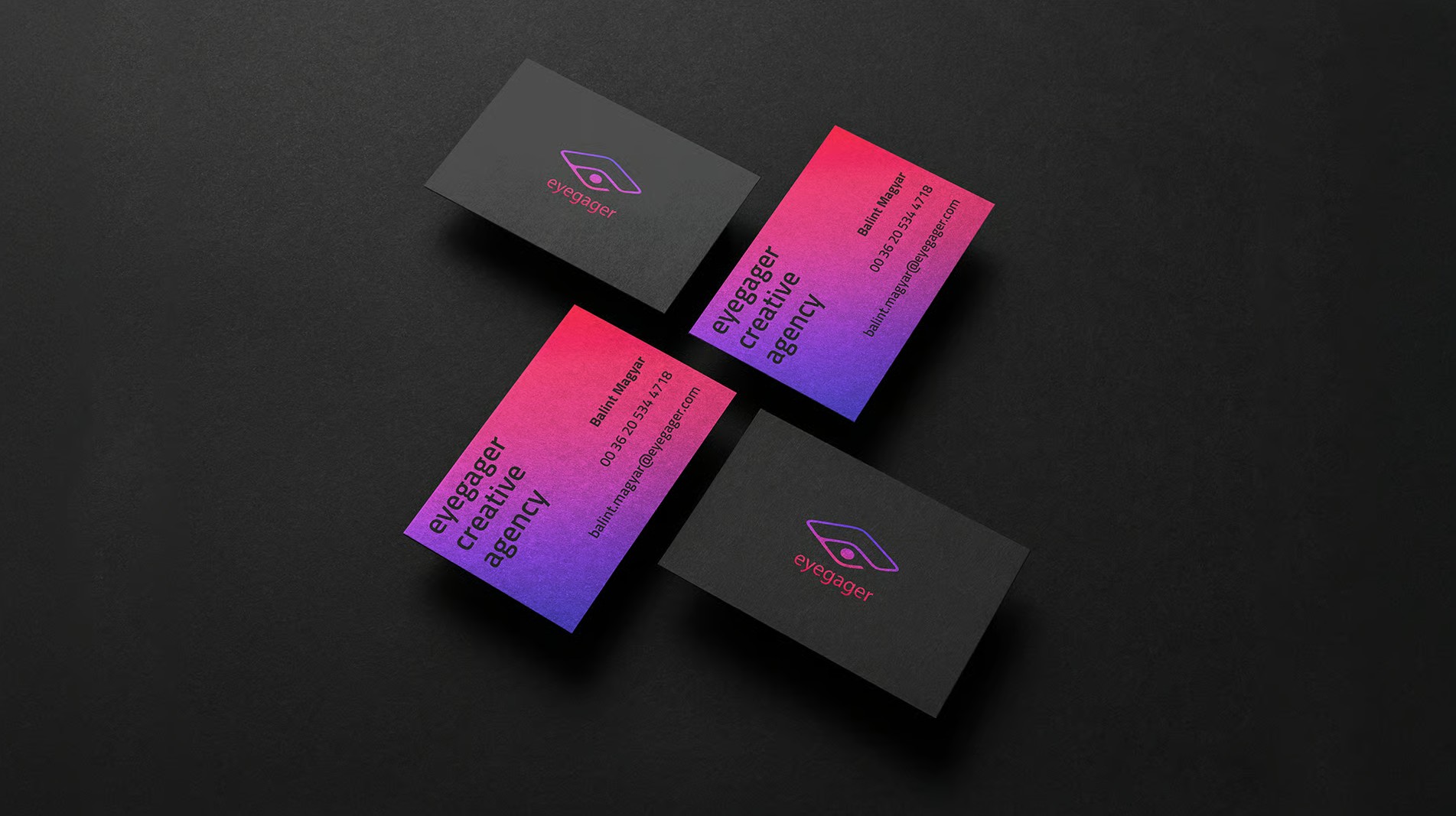 Eyegager brand collateral