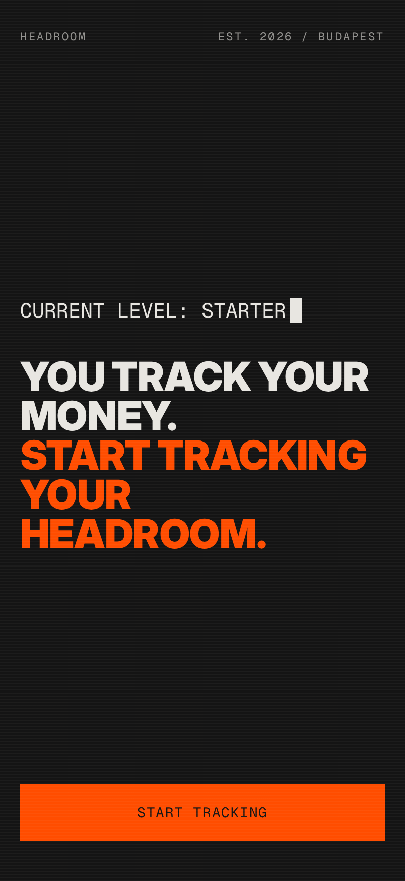 HEADROOM screen 1