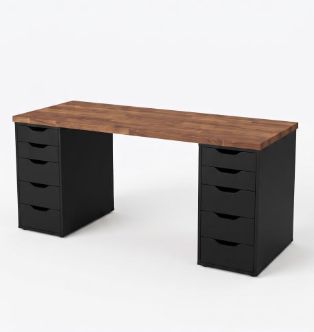 Atlas Dual-Pedestal Workstation
