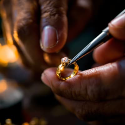 Craftsman at work