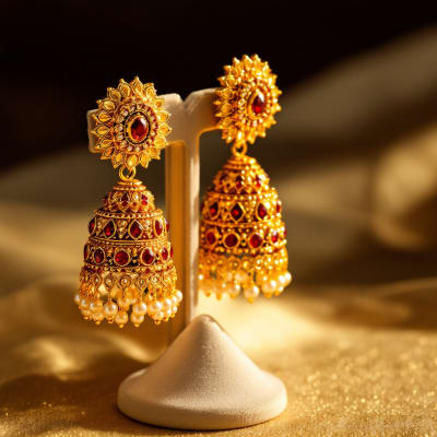 Devi Temple Jhumka