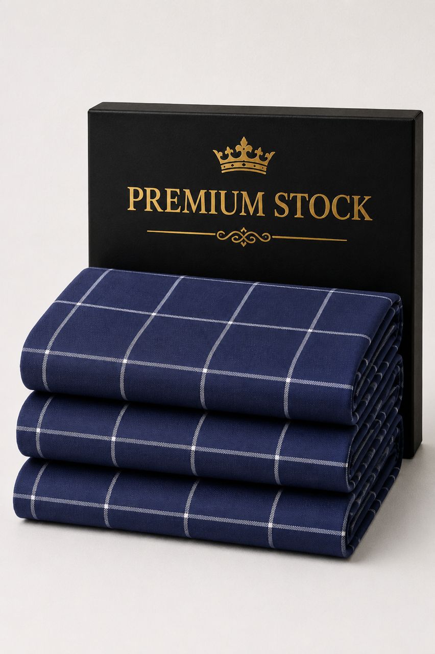 Premium Luxury Fabric (Checkered)