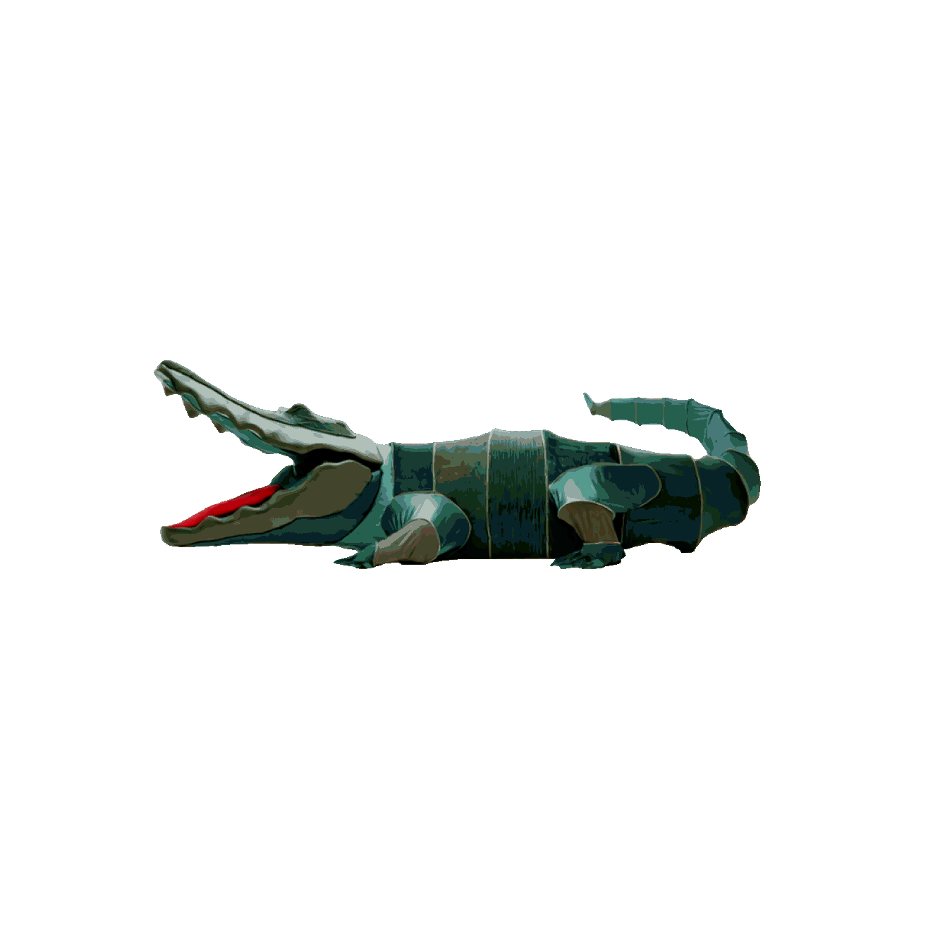 Lacoste crocodile spinning