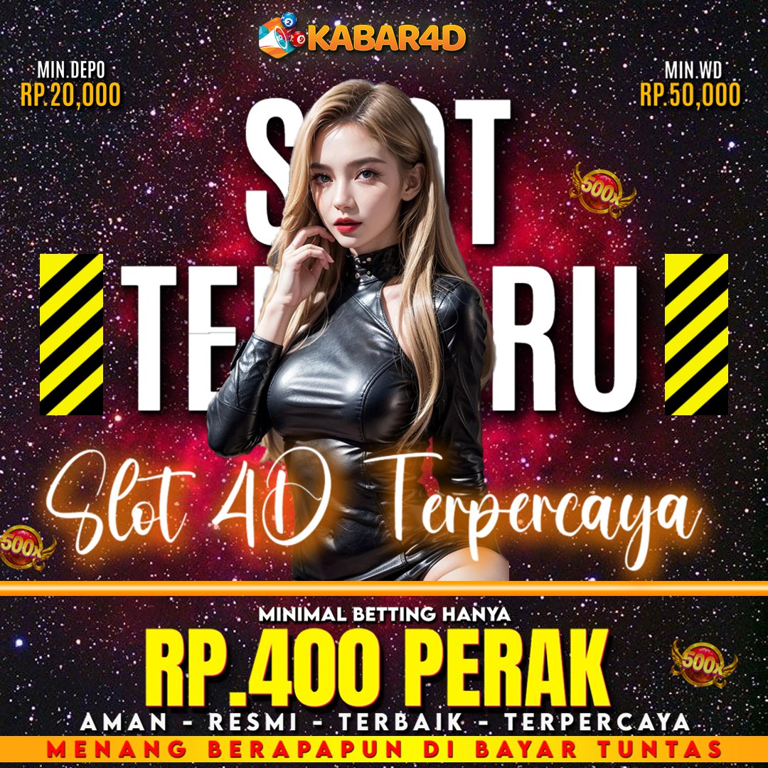Kabar4d: Game Online Slot Gacor Terbaru Hari ini Gampang Menang Slot4d Terpercaya