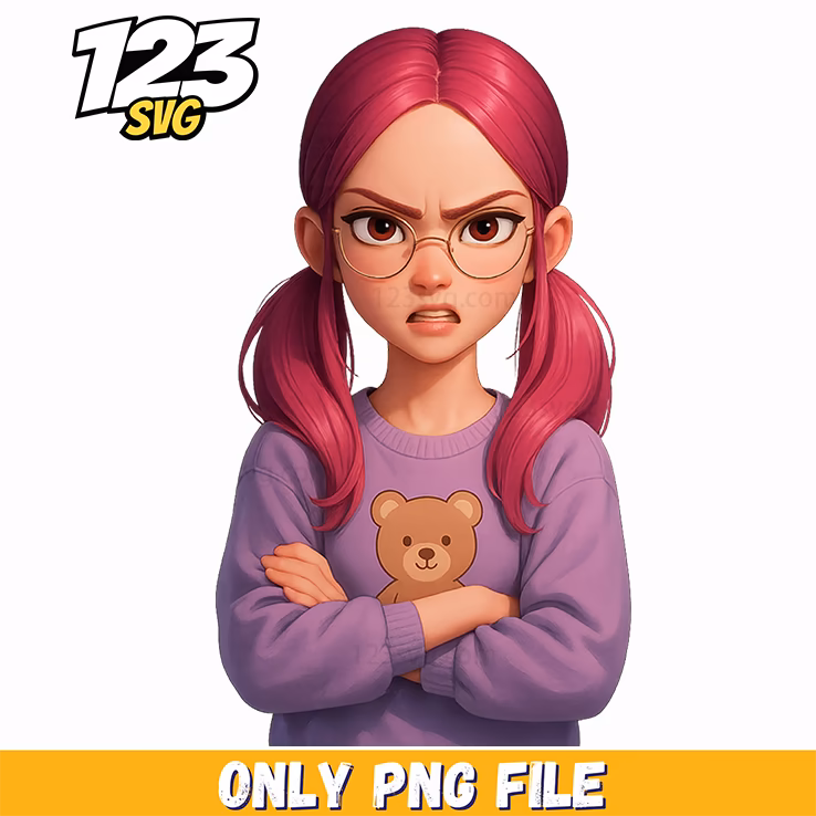 chibi mira, kpop fantasy concept, korean cartoon png