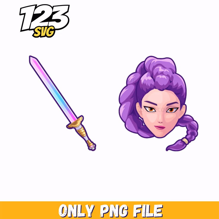 rumi face, kpop demon hunter png, kpop demon hunter png