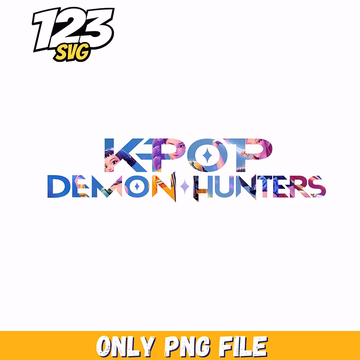 demon hunter logo, kpop demon hunters, demon hunter kpop