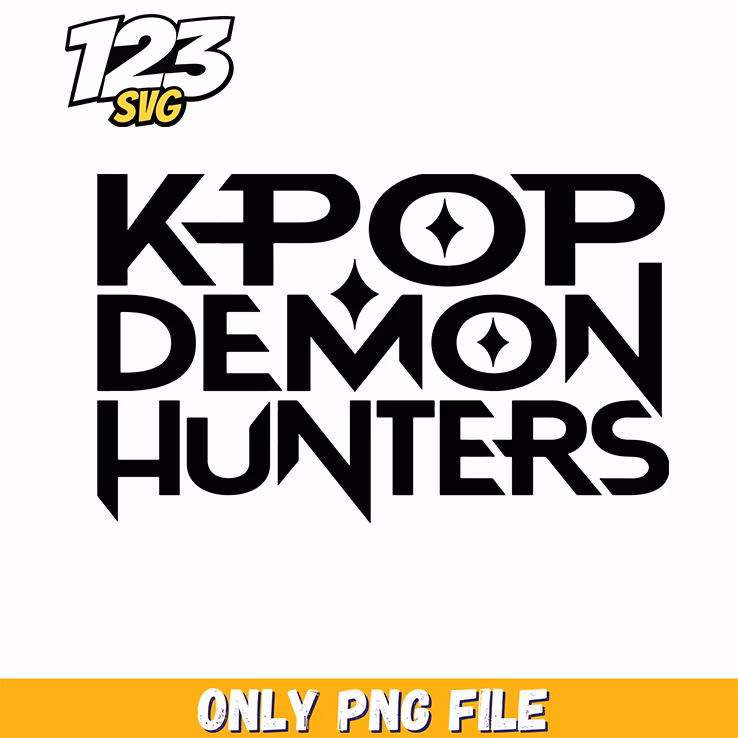 huntrix font, korean cartoon png, netflix cartoon png