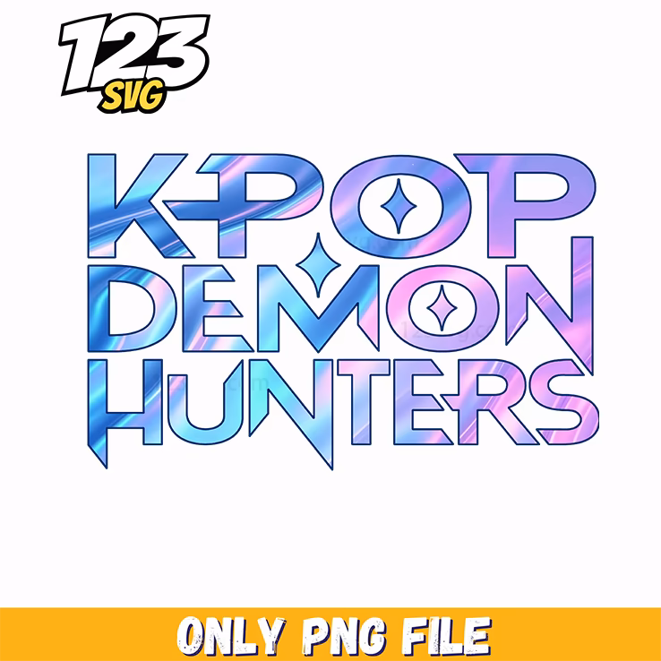 k pop demon hunters logo font, kpop demon hunters logo, kpop demon hunter black font