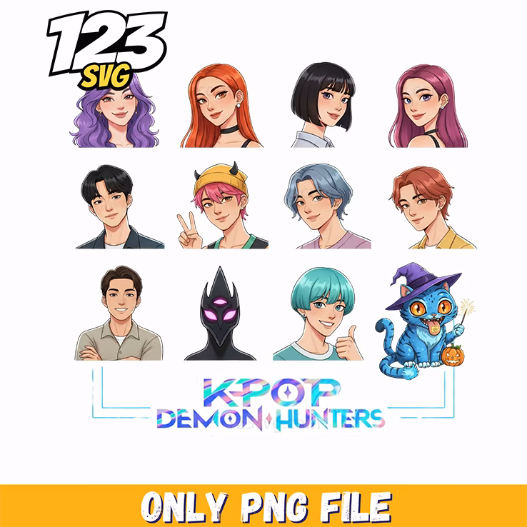 k pop demon hunters png 2, demon hunter kpop png, demon hunter kpop