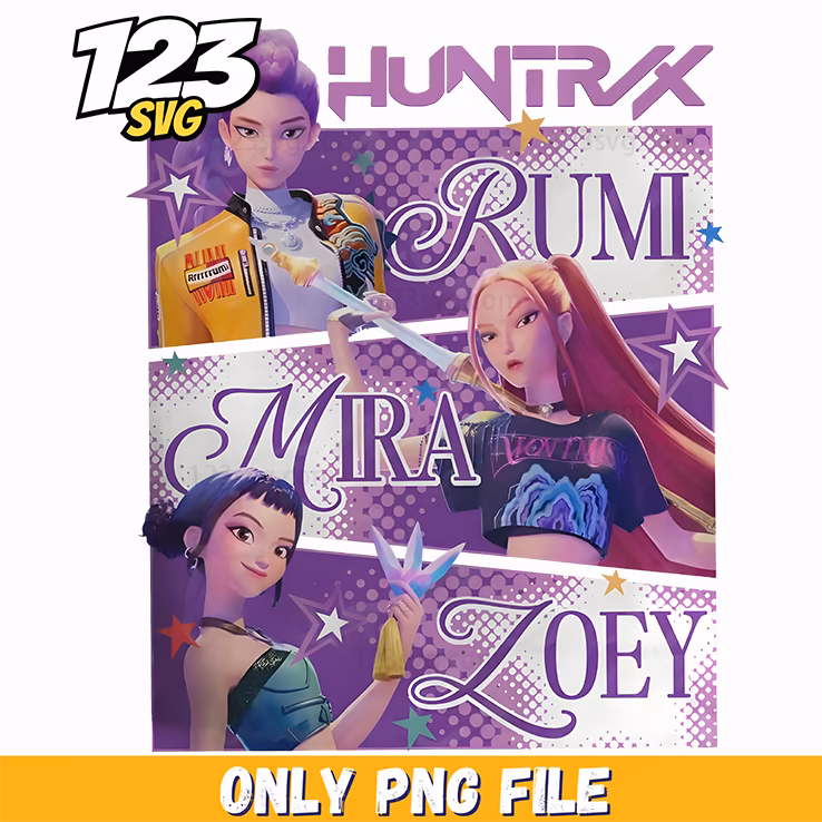 chibi huntrix png, kpop huntrix png, huntrix chibi girl png