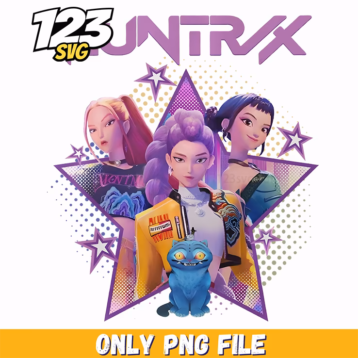 chibi rumi png, chibi girls kpop png, huntrix and saja png
