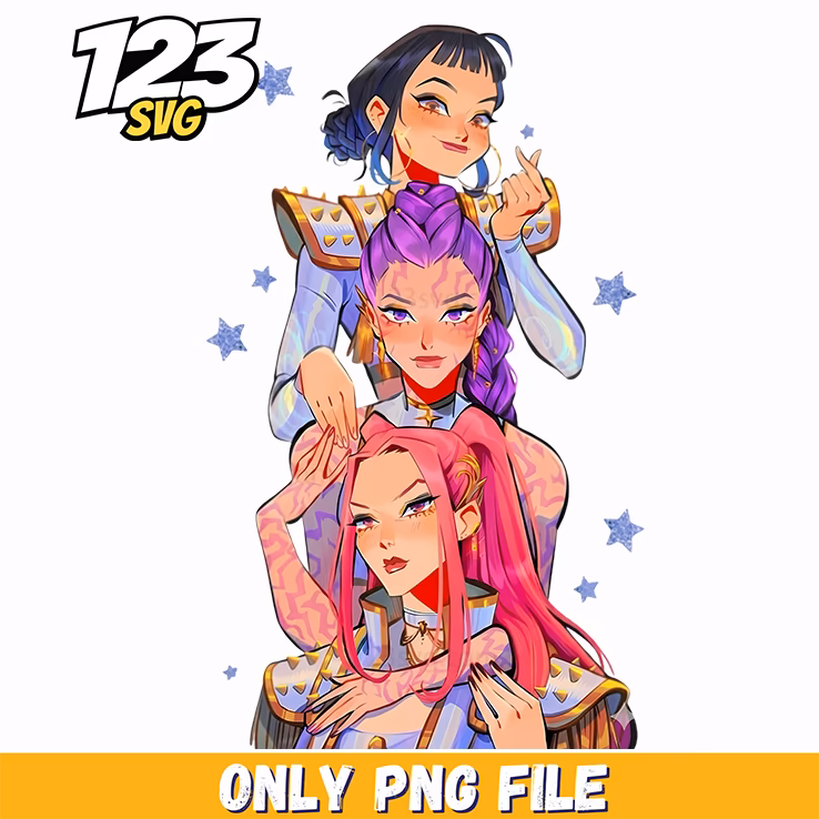 demon idol png, kpop cartoon png, kpop cartoon png