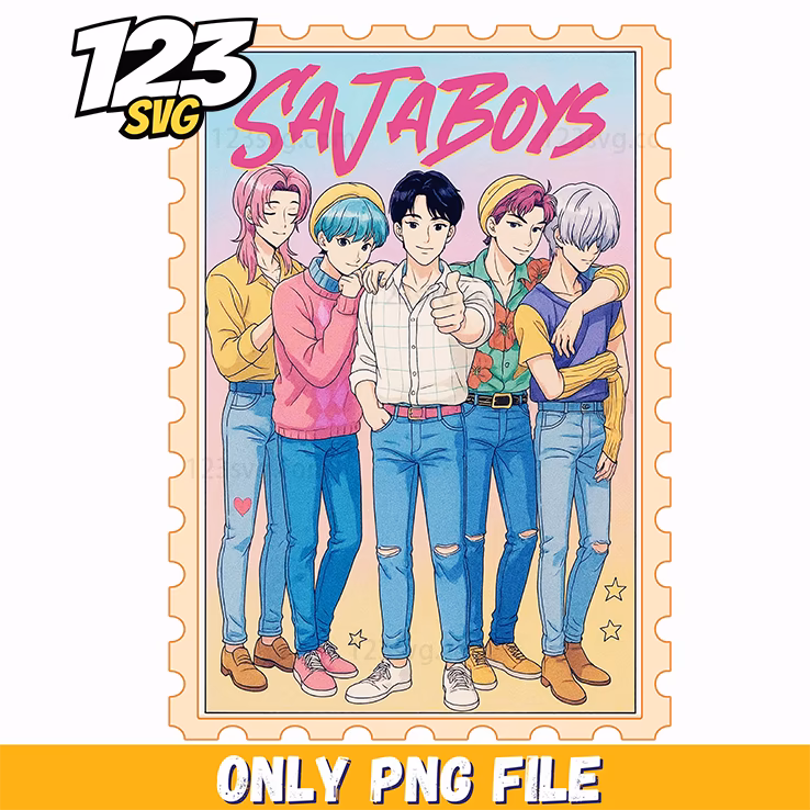 fan girl design png, kpop cartoon png, love fighter aesthetic png