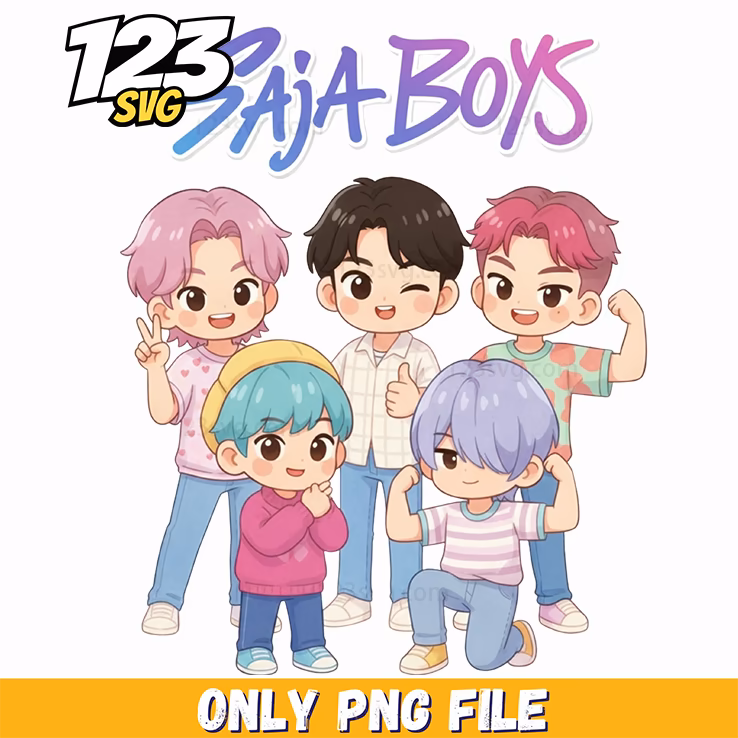 huntrix fan art, kpop band manhwa png, huntrix team members png