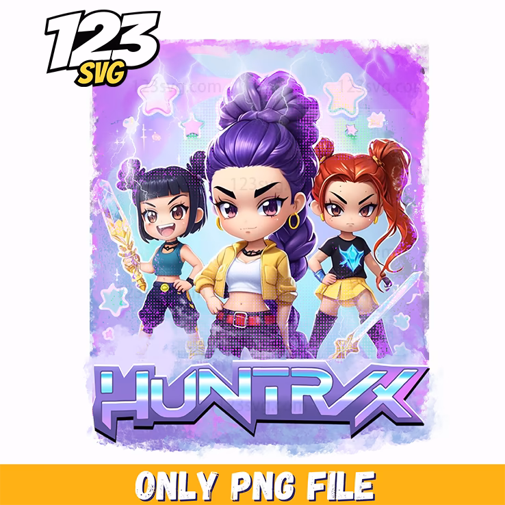 huntrix rumi png, kpop demon png, demon hunters png