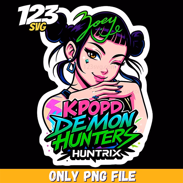 abby from kpop demon hunters, kpop demon hunter girl, kpop demon hunter characters