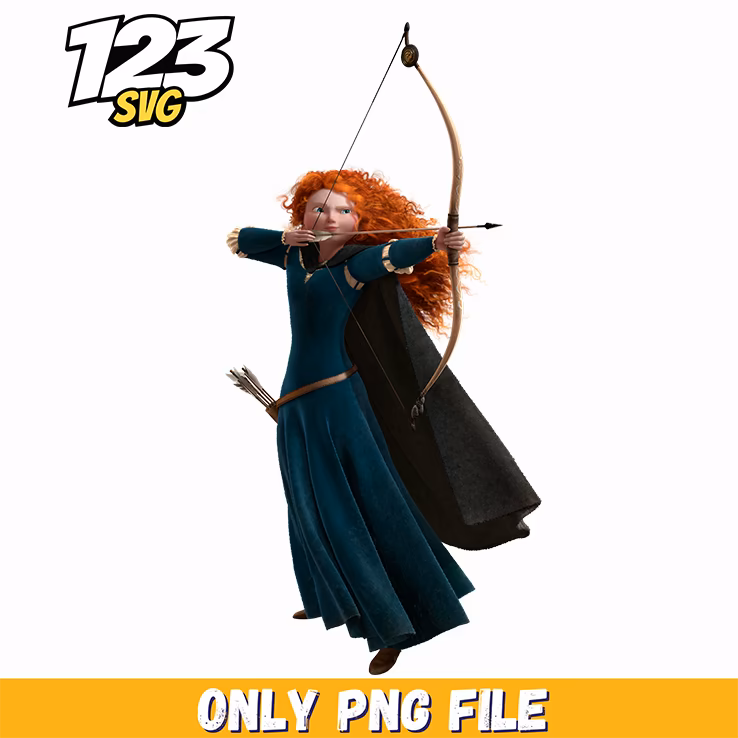 brave merida princess, meridas bow and arrow, meridas horse angus