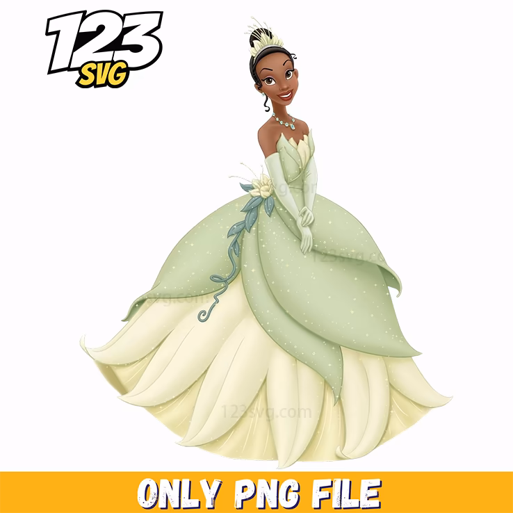 disney princess tiana dress, tiana disney princess dress, tiana princess disney costume