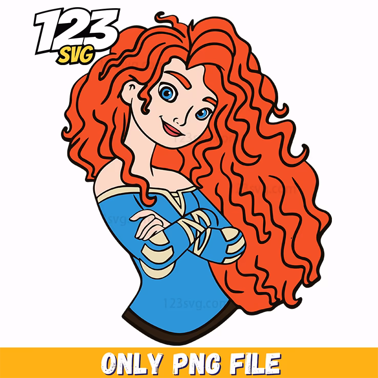 merida digital design, merida vector illustration, digital merida art
