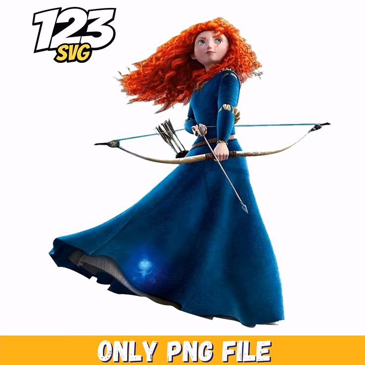 merida vector, princess merida vector, merida princess vector