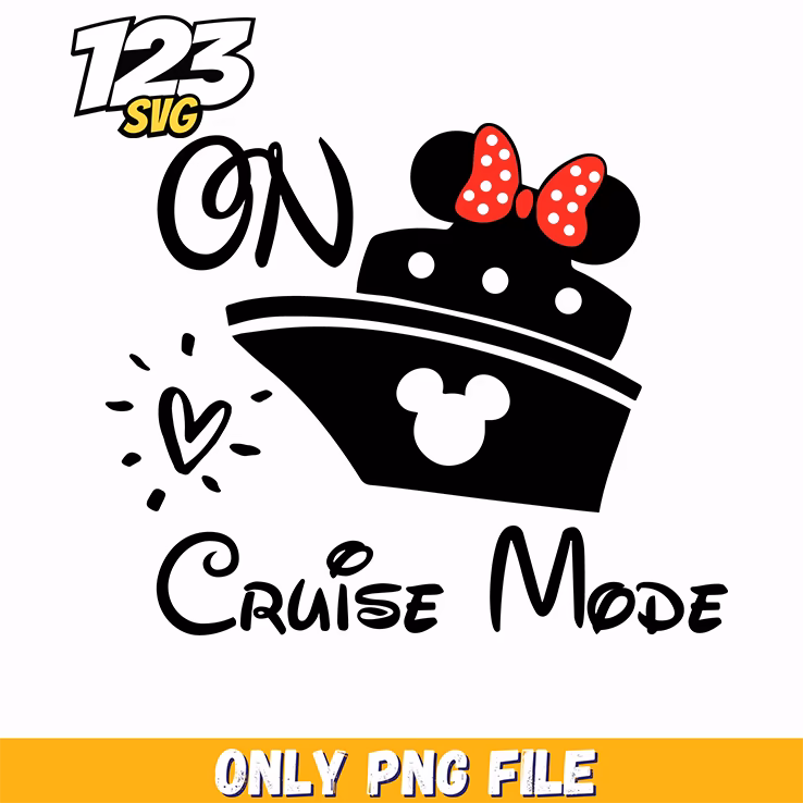 Mouse Cruise Vacation PNG, Disney Cruise Line, Disney Cruise Ship