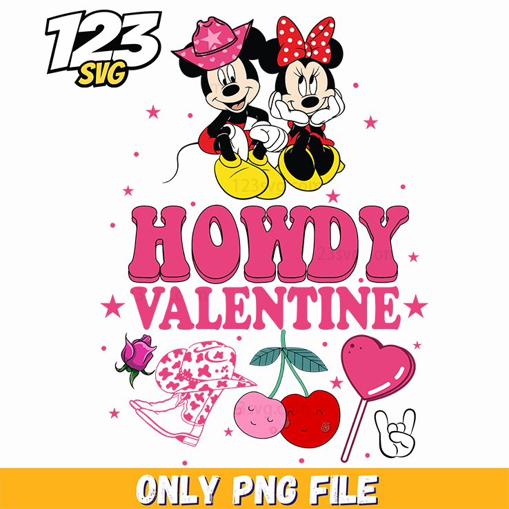 Howdy Valentine PNG, valentines png, valentine png images