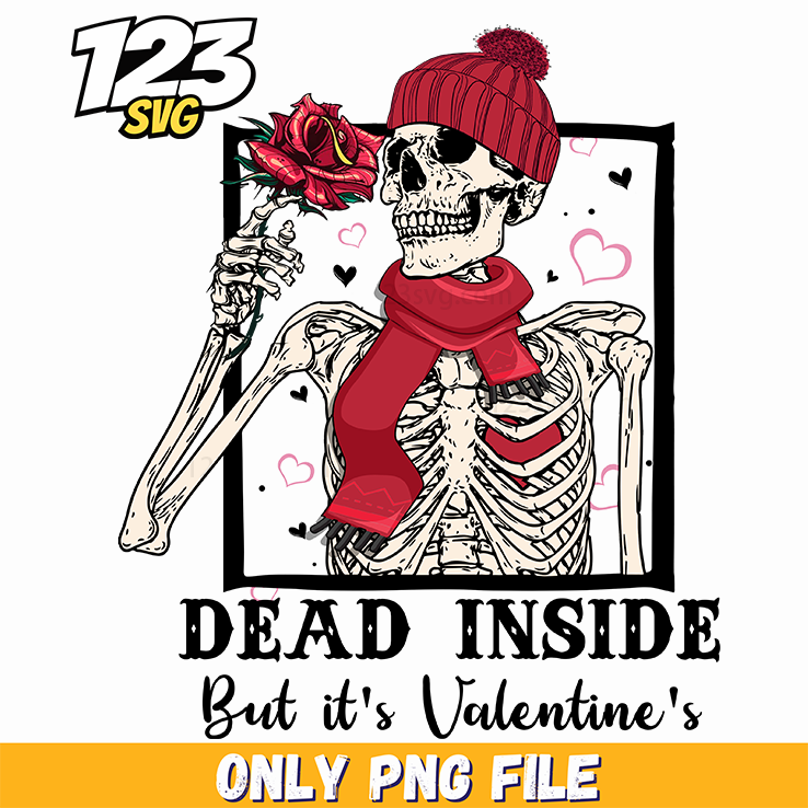 Dead Inside Strawberry Valentine PNG, strawberry valentine PNG, strawberry valentine dead inside
