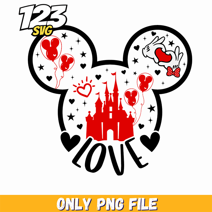 Mickey Love Blood Png, mickey love png, mickey blood png