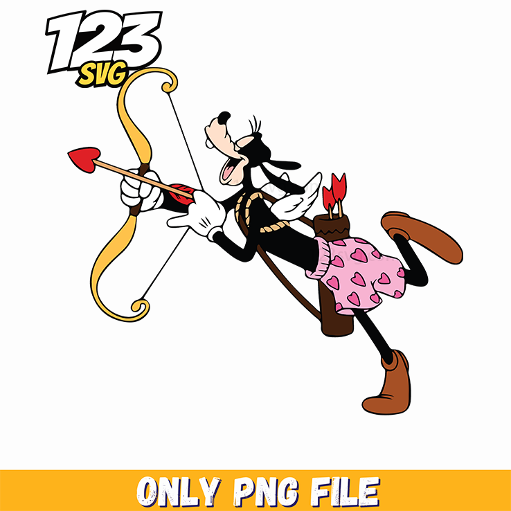 Minnie Cupid Valentine PNG, minnie cupid valentine, minnie mouse valentine