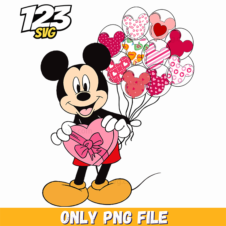 Minnie Mouse Valentine Standing PNG, minnie mouse valentine, valentine minnie mouse png