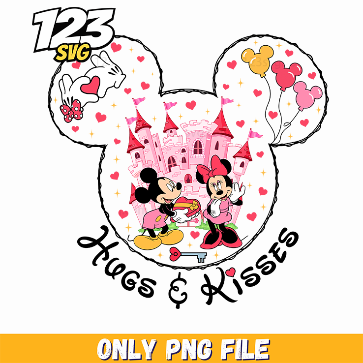 Minnie Valentine Heart PNG, Minnie Valentine Heart, Minnie Mouse Valentine Heart